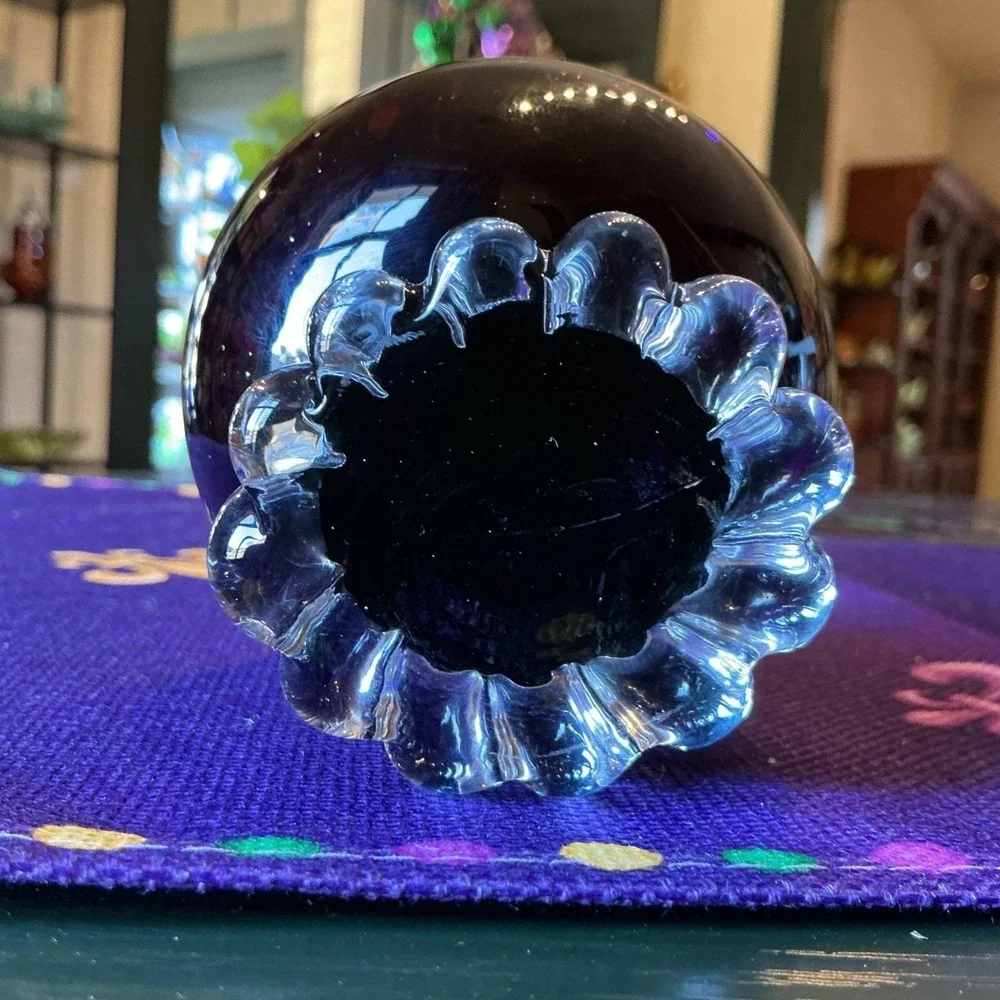 Vintage MCM Aseda‎ Glasbruk Amethyst 7